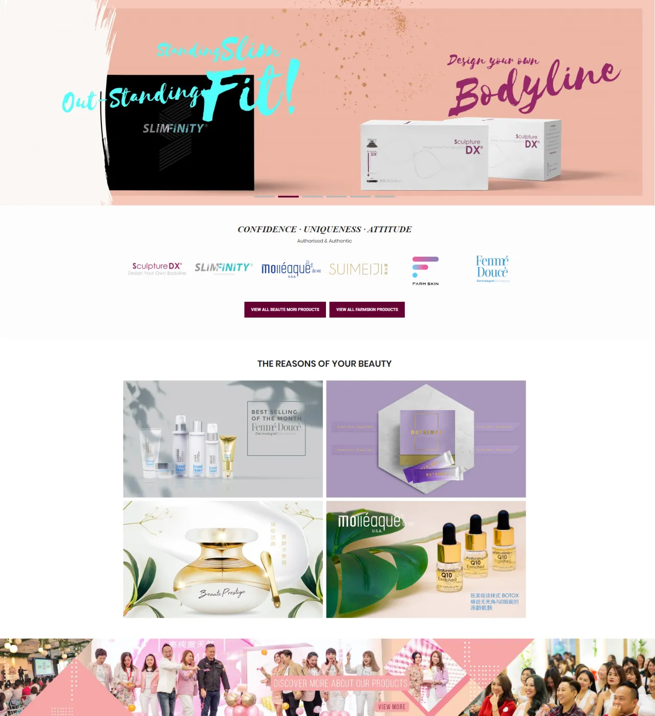 Beaute Mori ecommerce preview