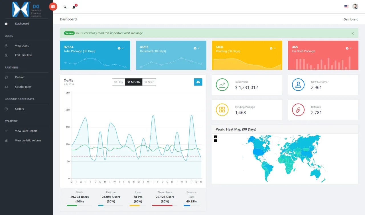 Logistic Tracking System preview